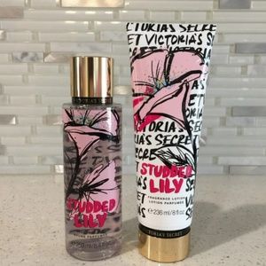 Victoria Secret Studded Lily Body mist and lotion
